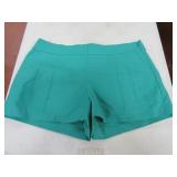 New J CREW Womens12 Green Summer Shorts $59tag
