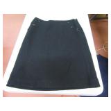 New J CREW womens6 black Dress Skirt $89tag