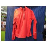 NIKE WomensM Red Running LS Pullover EXC