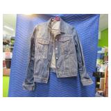 J CREW womensL Denim Button Up Jacket EXC