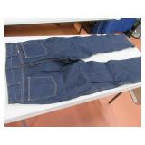 New RUSTLER Vtg Mens 36x30 Blue Jeans