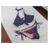 VICTORIAS SECRET 34C 2pc Swim Bikini Purple Suit