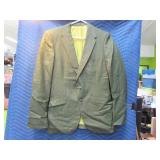 Vtg 60s FOLEY & BONNY Green M/L SportJacket Retro
