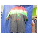 Vtg RollIt Lickit Tokeit TieDie Pot XL TShirt