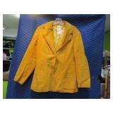 Vtg PALENA 70s Suede MensXL Retro Jacket Coat