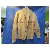 Vtg PENDLETON Wool Pullover Sweater Patterned XL