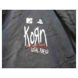 KORN "Local Crew" Setup Rock Band XL T Shirt