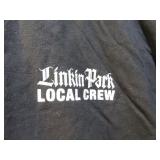 LINKIN PARK "Crew Only" Concert XL T Shirt