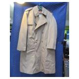 Vintage MISTY HARBOR MensXL Trenchcoat LtBrown