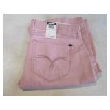 New MAVI Womens31/34 Pink Denim Jeans $98tag