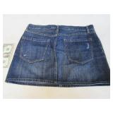 J CREW womens8 Denim Short Skirt