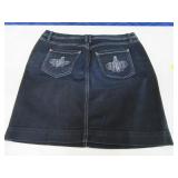 TOMMY HILFIGER womens6 Denim 17" Skirt EXC