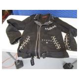 TRIPP womensMD GothBeaded Blk Cloth Jacket