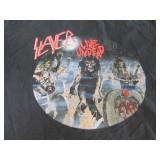 SLAYER LiveUndead RockBand M Vtg T shirt