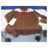 Vtg 70s WESTERN WEAR mensXL Button Up Shirt