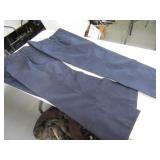 New lot(2) Mens WORKRITE Blue 38w Cloth Work Pants