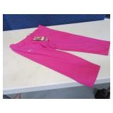 New UNDER ARMOUR womensL Pink Stretch Pants $40