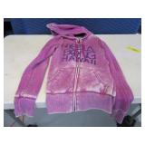 BILLA BONG Hawaii womensMD Purple ZipUp Hoodie