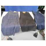 Lot (3) Mens42 Denim long Shorts Nice