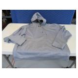 UNDER ARMOUR MensLG Gray Lined Hoodie Sweatshirt