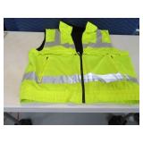 VIZGUARD Spiwak Revrs Winter Vest Reflective/Black