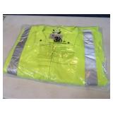 NEW Safety Reflc mensXL Soft ZipUp Hoodie see2529
