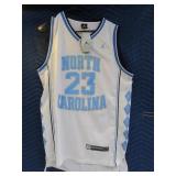 Unworn Signed JORDAN NorthCarolina  XL Jersey