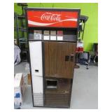 Vintage Coca Cola Upright Machine AS IS 4 Parts