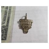 Vtg CHICAGO BULLS Sterling .925 Pendant