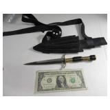 10" Dagger Knife w/ Hip Strap Pakistan