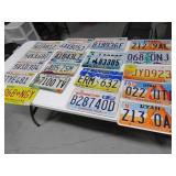 Lot (25) US Asst LIcense Plates