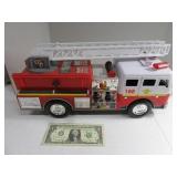 Interactive Poly 17" FireTruck Toy Noise~Lights