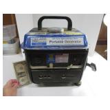 Compact CHICAGO Portable 800watt Generator running