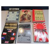 Lot (7) Vintage WW2 Era Hardback Books