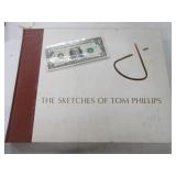 Signed 1stEd LtdEd SKETCHES OF TOM PHILLIPS Book