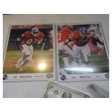 Lot (2) Vtg BRONCOS hamburgerStand 8x10 NattielByn