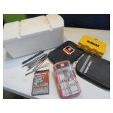 LOT Asst Drill Bits & ScrewTip Bits in Drawer