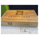 23"x13"x4.5" Wooden Wine Storage~Stash Box