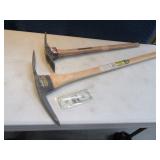 Lot (2) Landscaping Pik~Ground Digger Yard ToolsEC