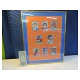 LYLE ALZADO Broncos 8 Sports Card FRAMED Set $$$