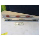 Lot (2) 24" Aluminum Levels Hand Tools