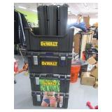 4pc++ DeWalt Stacking Tool Poly Box SETUP $$