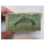 Antique Box  WINCHESTER 32cal Ammo w/ Contents