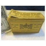 Antique Box GIULIO FIOCCHI Brass Shells