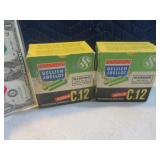2boxes Vtg Unique SELLIER & BELLOT 12ga Ammo