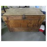 Plywood 42" Large Storage Trunk Box