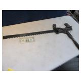 Vintage 30" Metal Wire Stretcher Ratchet Tool