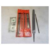 Lot (6) Asst USA Hand Files tools