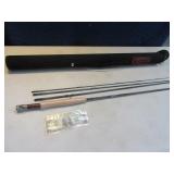 SCOTT 4pc Fly Fishing Rod w// Case MINT 9