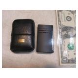 J.C. DuPont Paris Black Lighter w/ Case NICE